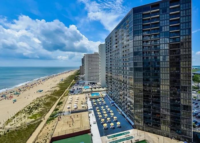 Great With Angled Ocean Views Balcony Washer & Dryer & Pools